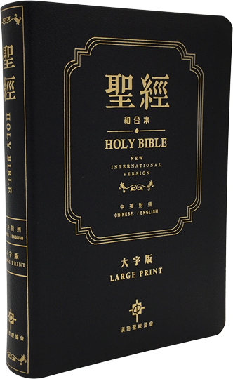 中英聖經 皮面繁體和合本 Niv 大字豪華版