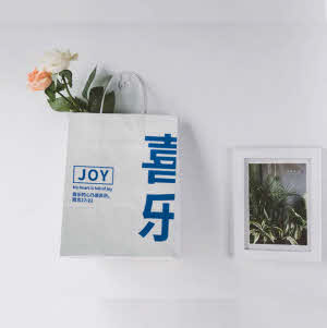 Gift paper bag Joy and Peace