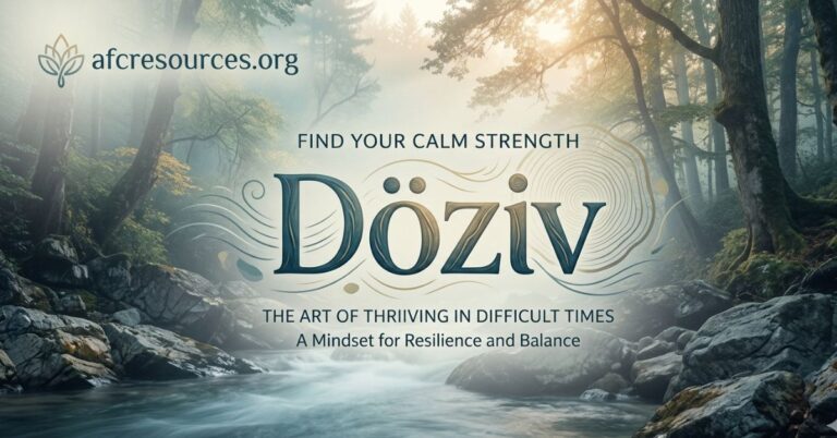 Döziv: Powerful Secret to Stay Calm in Tough Times