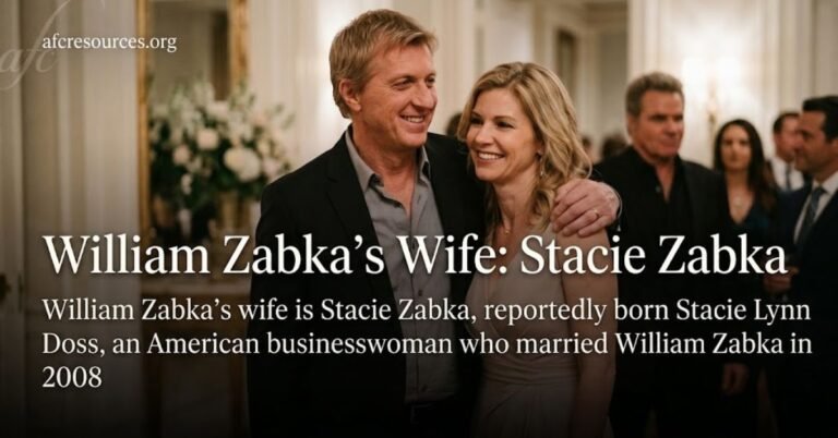 William Zabka’s Wife